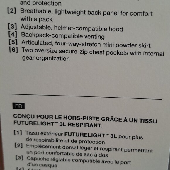 The North Face Summit Stimson Futurelight Waterproof Women's Jacket Size XL New - Picture 14 of 15